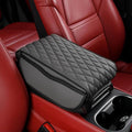 for Subaru Forester SG 2.Gen 2002 2003 2004 2005 2006 2007 2008 Car Center Console Cover, Leather Memory Foam Protection Pad, Hand Rest Pillow with Height Increase, Interior Accessory,Grey
