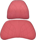for Chevy Silverado 2007 2008 2009 2010 2011 2012 2013 Leather Car Seat Headrest Lumbar Cushion, Lumbar Support Pillow for Car,for Driving Traveling Relieving Neck Fatigue,3-D Red