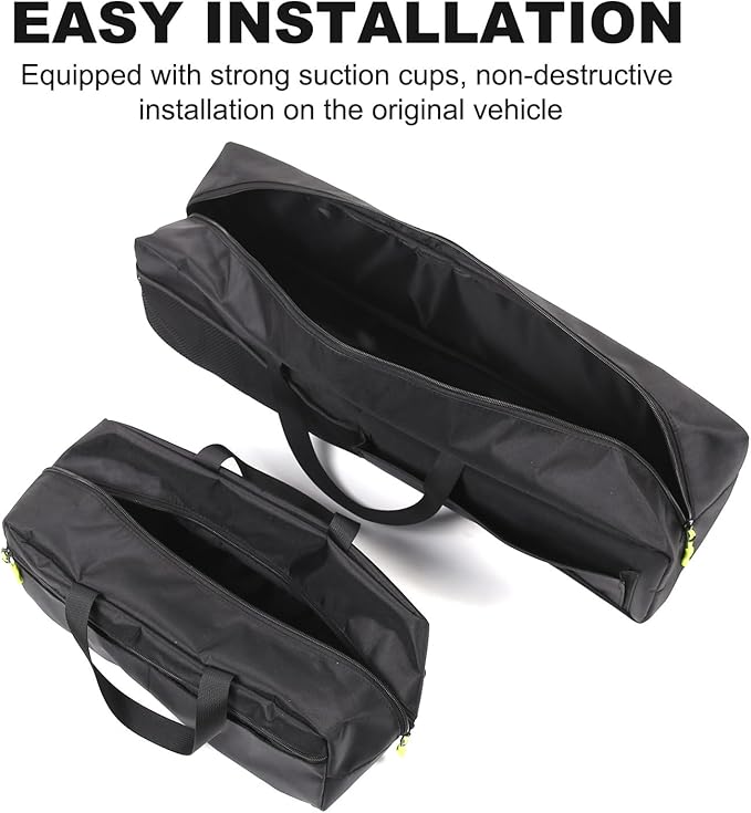 Sekhyna Car Backseat Organizer Compatible with Lotus Emira 2020-2024,Car Organizer Bag Side Trunk Cargo Storage with 2 Large Pockets,2PCS Multifunctional Storage Bag For Lotus EMIRA V6 GT4 I4 Coupe