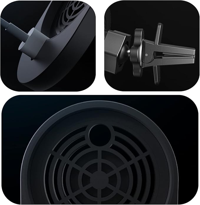 Car Vent Holder for Apple MagSafe Charger Compatible with iPhone 14/14 Plus/14 Pro/14 Pro Max and iPhone 13/12 Series(Charger not Included)