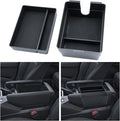 WEIPIN for 2PCS Double Layer Center Console Armrest Organizer ABS Materials Compatible with 2024-2026 L EXUS TX350/TX350h/TX450h+/TX500h