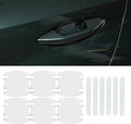 12PCS Car Door Handle Scratch Protector, Door Handle Protectors for Vehicles, Car Transparent Anti-Scratches Protection Film, Universal Waterproof Auto Accessories Fit for Most Cars (12PCS)