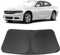 Windshield Sun Shade Custom Fit for 2011-2023 Dodge Charger Accessories Foldable Sunshade Sun Blocker Protect Car from Sun Rays & Heat Damage Keep Car Cooler