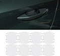 8PCS Car Door Handle Scratch Protector, Door Handle Protectors for Vehicles, Car Transparent Anti-Scratch Protection Film, Universal Waterproof Automotive Accessories Fit for Most Cars (8PCS)