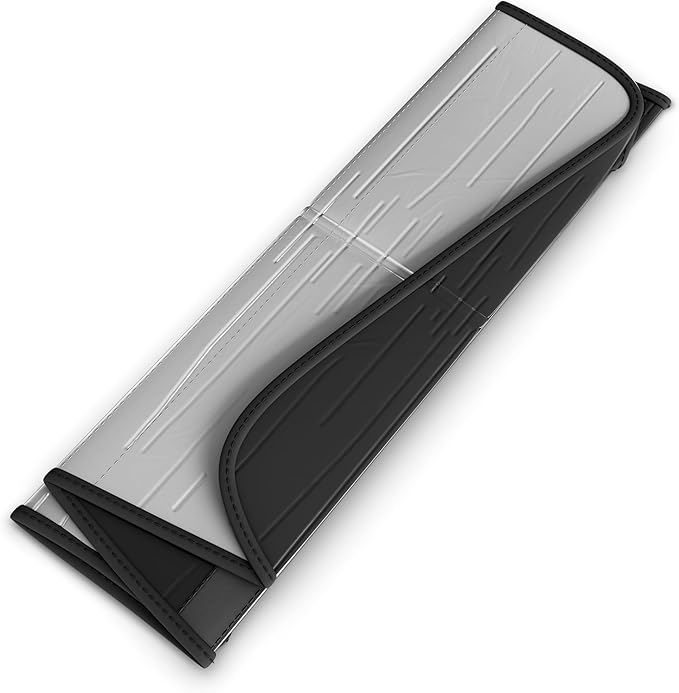 Autotech Park Foldable Sunshade Compatible with 2006-2013 Lexus is Sedan (NOT Compatible with Lexus RX, ES), Sunshade with Metal Reinforced Structure, Maintain Cool Interior and Save Space
