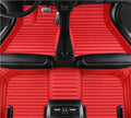 Custome Car Mats Accessories All Weather Floor mats Compatible with Automotive Floor Mats Passenger car mats (3D Red)