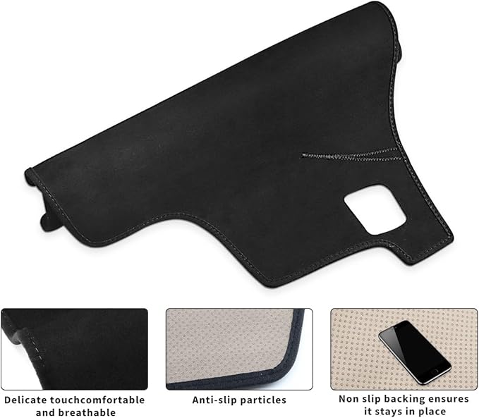 auovo Dashboard Cover Mat Compatible with Toyota Camry 2012-2017 Accessories Sunshade Protector Anti-Slip Dash Carpet Cover
