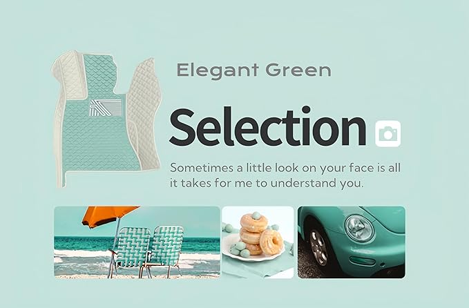Custom Making Car Floor Mats for 98% Sedan SUV Car Protection Full Coverage Mats Anti-Slip Leather Floor Liners All Weather Car Floor Mats (Black+Beige Side)