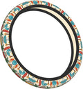 Hawaiian Decorations Universal Fit Steering Wheel Cover for Car, Truck, and SUV, Durable Steering Wheel Protection