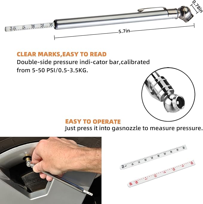 CYECTTR Car Roadside Emergency Kit,Auto Vehicle Truck Safety Emergency Road Side Assistance Kits with Jumper Cables,Safety Hammer,Reflective Warning Triangle,Tire Pressure Gauge,Tow Rope,etc