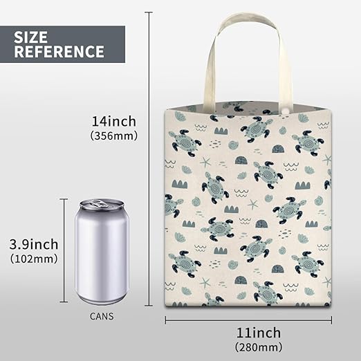 Car Trash Can, Cute Car Trash Bag, Hanging Car Organizer and Storage Bag, Trash Bin for Car Accessories, Vehicle, Travelling, Camping Cute Sea Turtle