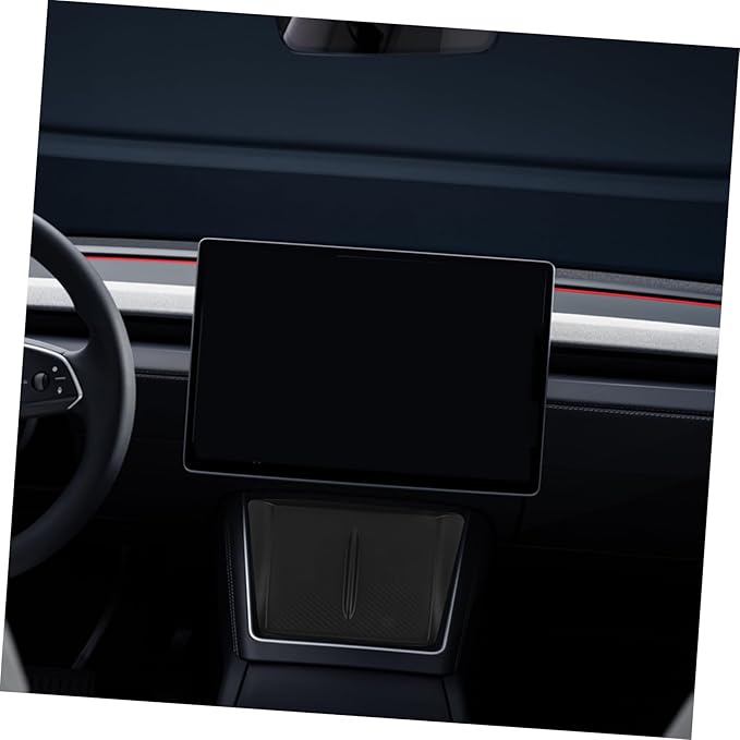 Wireless Charger Pad Silicone Car Interior Mat Center Console Phone Holder Wireless Charging Slip Design