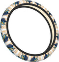 Beautiful Blue Marlin Pattern Car Steering Wheel Cover, 15 Inch Steering Wheel Cover Stylish Decor for Most Cars