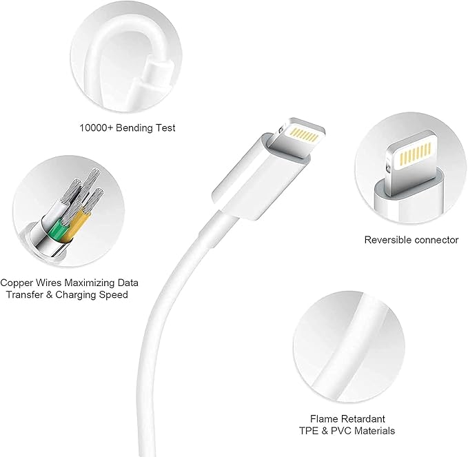iPhone Car Charger,【2Pack】38W Dual Port USB C+QC3.0 [Apple MFi Certified] Fast Charging Cigarette Lighter iPhone Charger Car Adapter with【2 Pack】Lightning Cable for iPhone 14 13 Pro Max 12 11 X - Grey