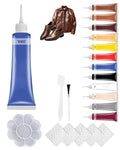 2026 New Advanced Leather Repair Gel, Leather Repair Kit for Car Seat Vinyl Repair Kit, Professional Leather Repair Coloured Cream Gel, Multifunctional Couch and Jacket Repair Kit (Blue)