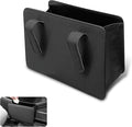 Car Trash Can, Leather Waterproof Multifunctional Storage Box, Plug & Play Clip Hanging Storage Box, Universal for Main/Co-pilot Doors, Center Console, Seat Back Pockets