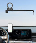 Car Phone Holder for Hyundai Kona/EV/Kona Electric 2024 2025 2026 Accessories Apply to 12.3 Inch Touch Screen Fixed Clip Magnetic Cell Phone Mount Hands-Free 360° Rotation