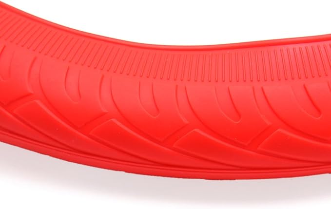 uxcell Universal Red Silicone Anti-Slip Steering Wheel Cover Protector for Car Vehicle