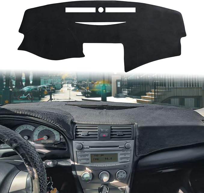 auovo Dashboard Cover Mat Compatible with Toyota Camry 2007-2011 Accessories Sunshade Protector Anti-Slip Dash Carpet Cover