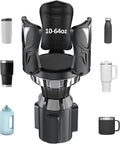 Cup Holder Expander Adapter - | Adjustable | Expandable Base for Car, Easkkty All Purpose Car Cupholder Extender with Rubber Fits Most 24/32//40oz Large Water Bottles & Mugs & Foods