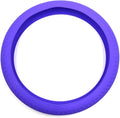 uxcell Universal Purple Silicone Anti-Slip Steering Wheel Cover Protector for Car Vehicle