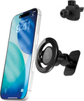 Scosche MagicMount Select MagSafe Car Mount for iPhone, Strong Magnetic Phone Holder for Car Magnet Phone Mount with 360° Rotation for Dashboard/Vent Compatible with iPhone 17/16/15/14 Pro Max Android