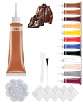 2026 New Advanced Leather Repair Gel, Leather Repair Kit for Car Seat Vinyl Repair Kit, Professional Leather Repair Coloured Cream Gel, Multifunctional Couch and Jacket Repair Kit (Coffee)