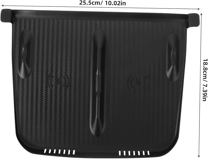 PRETYZOOM Charging Pad for Model -Skid Phone Mat Console Cover Secure Stable Design for Driving Upgraded Version