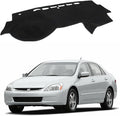 Dashboard Mat Cover for Honda Accord 2004-2007 Nonslip Center Console Sunshield Glare UV Rays Protector Accessories