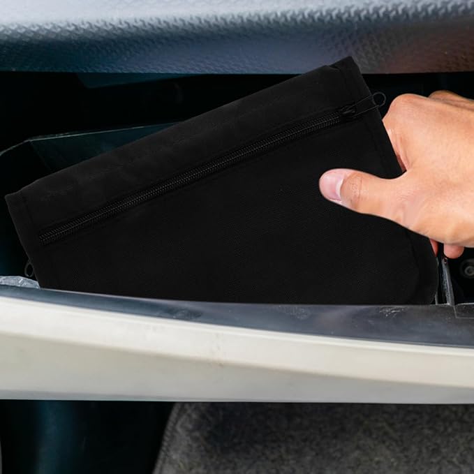 GLEAVI Glove Box Storage Bag：Car Organizer Registration And Insurance Holder Vehicle Registration Holder Car Owners Manual Case Registration Insurance Holder Car Manual Holder