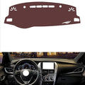 Leather Dashboard Cover Compatible with Toyota Vios 2019，Dash Cover, Non-Slip Dash Cover, Dash mat Dashboard Cover, Interior Dash Covers