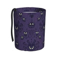 Haunted Mansion Car Trash Can Leak Proof Hanging Waterproof Garbage Can Multipurpose Trash Bin for Car SUV Front Seat Headrest Collapsible and Portable Storage Pocket