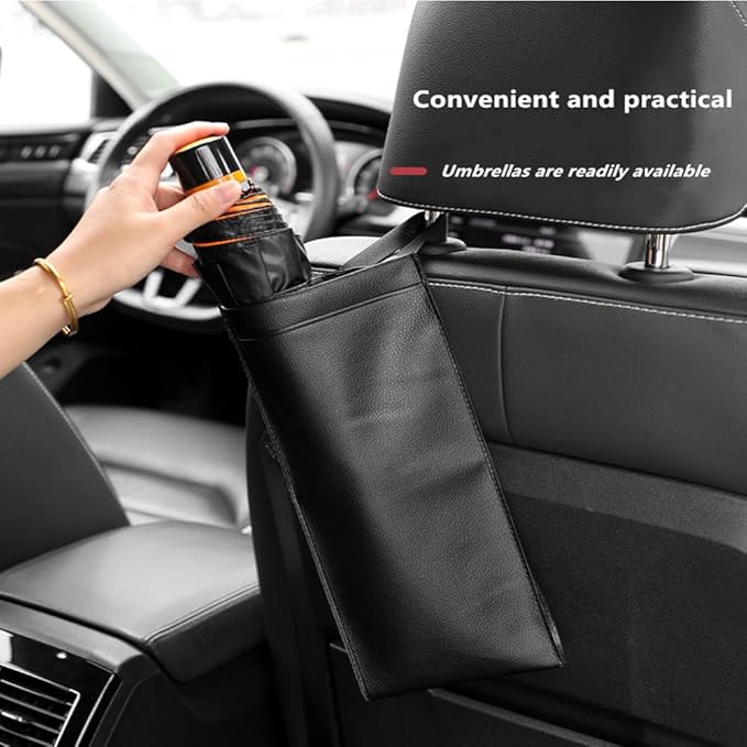 Car Umbrella Storage Bag Car Truck Back Seat Umbrella Storage Holder Adjustable Umbrella Storage Bag Multi functional umbrella storage bag
