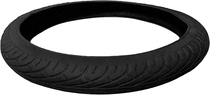 Universal Steering Wheel Cover：13.5 to 15 Inches Stretchable Silicone Anti Skid Steering Wheel Protector Fit for Most Car Models Including Round D Shape or Special Shape (Black)