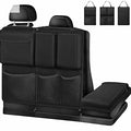 Car Organiser Storage Bag for BMW 4 Serise Gran Coupé F36 2014-2023, Space Saving Backseat Hanging Super Capacity Vehicle Trunk Bag Accessories,Black