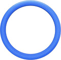 LRITER Car Steering Wheel Cover, Non-Slip Silicone Material, Multiple Color Choices, Universal Auto Parts Steering Wheel Cover, Suitable for Most Cars (Blue)