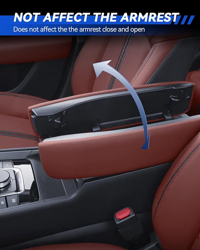 Armrest Cover for Mazda CX-50 2026 2025 2024 2023 Accessories Center Console Middle Lid Pad Protector for Car Elbow Rest