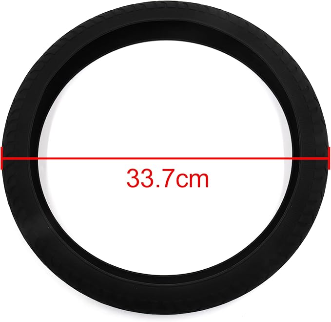 uxcell Universal Black Silicone Anti-Slip Steering Wheel Cover Protector for Car Vehicle