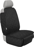 ALLANSING Front Seat Cover with Side Flaps - Waterproof, Durable Captain Seat Protector for Dogs & Humans, Protects from Dirt, Fur, Scratches, Fits Cars, SUVs, Trucks, Minivans(1-Pack)
