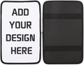 BAOZOON 2 Pcs Sublimation Auto Center Console Armrest Cover Blanks Car Center Console Cushion Pad Seat Box Cover Protector Neoprene Car Armrest Pad for Car Seat Handrail Box