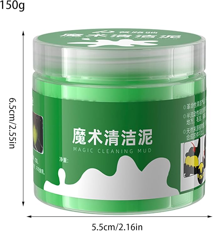 Car Cleaning Gel - Multi-functional Dust Cleaning Mud for Tablet Laptop - Automotive Dust Car Crevice Cleaner Slime Auto Air Vent Interior Detail Removal for Putty Keyboard Cleaner