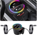 Car USB Hub Docking Station for BMW X3 2018-2024，X3 M 2020-2024，X4 2019-2025，X4 M 2020-2025 Type-C Fast Charger Auto Interior Centre Console Accessories Cigarette Lighter Phone Charging Adapter