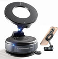 Upgraded Magnetic Phone Holder for Car, 360° Adjustable Vacuum MagSafe Car Mount, Reinforced 98 LBS Ultra Suction Cup Foldable Bracket, Works with iPhone, Android and All Smartphones