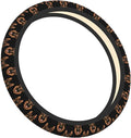 Neoprene Steering Wheel Cover German Shepherd Head Pattern Car Steering Wheel Cover Universal Fit for Most Cars