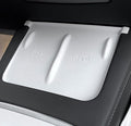 Upgrade fit Tesla Model Y(2019-2023) Center Console Wireless Charger Mat - Silicone Cover with Wireless Charging Phone Pad, Interior Accessories for Tesla Model Y(for White)
