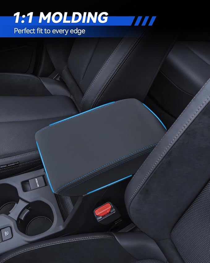 Armrest Cover for 2025-2026 Subaru Forester Base/Premium/Sport/Limited/Touring Accessories Center Console Middle Lid Pad Protector for Car Elbow Rest