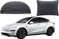 2025 Car Headrest & Lumbar Support Cushion Car Seat Cushion with Neck Pillow & Lumbar Support Kit Ergonomic Seat Headrest and Backseat Universal Fit Headrest Car Pillow for Driving Seat Office