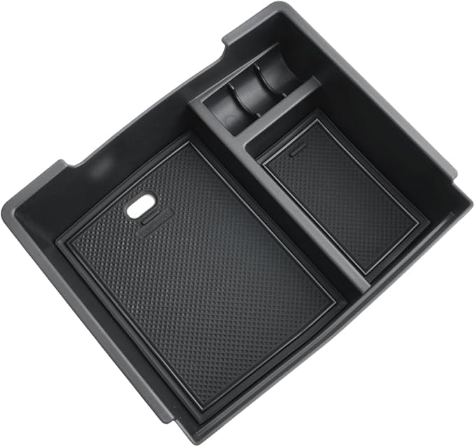 Coleya 2024 2025 2026 Tacoma Center Console Organizer for Toyota Tacoma (SR5/TRD Off-Road/TRD Sport/TRD Pro/Limited/Trailhunter), Durable ABS Plastic Armrest Tray Insert 2026 2025 Tacoma Accessories