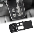 Silicone Gear Shift Panel Trim Cover for 2025 2026 Honda CRV Accessories Anti-Scratch Center Console Water Cup Holder Wireless Charging Protector Pad with CR-V 2023 2024(Not for Hybrid)-Black