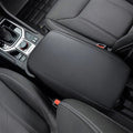 A ABIGAIL Center Console Armrest Cover Compatible with Subaru Forester 2019-2023 PU Leather Arm Rest Box Lid Middle Console Cover Seat Protector Armrest Cushion Pad (Black)